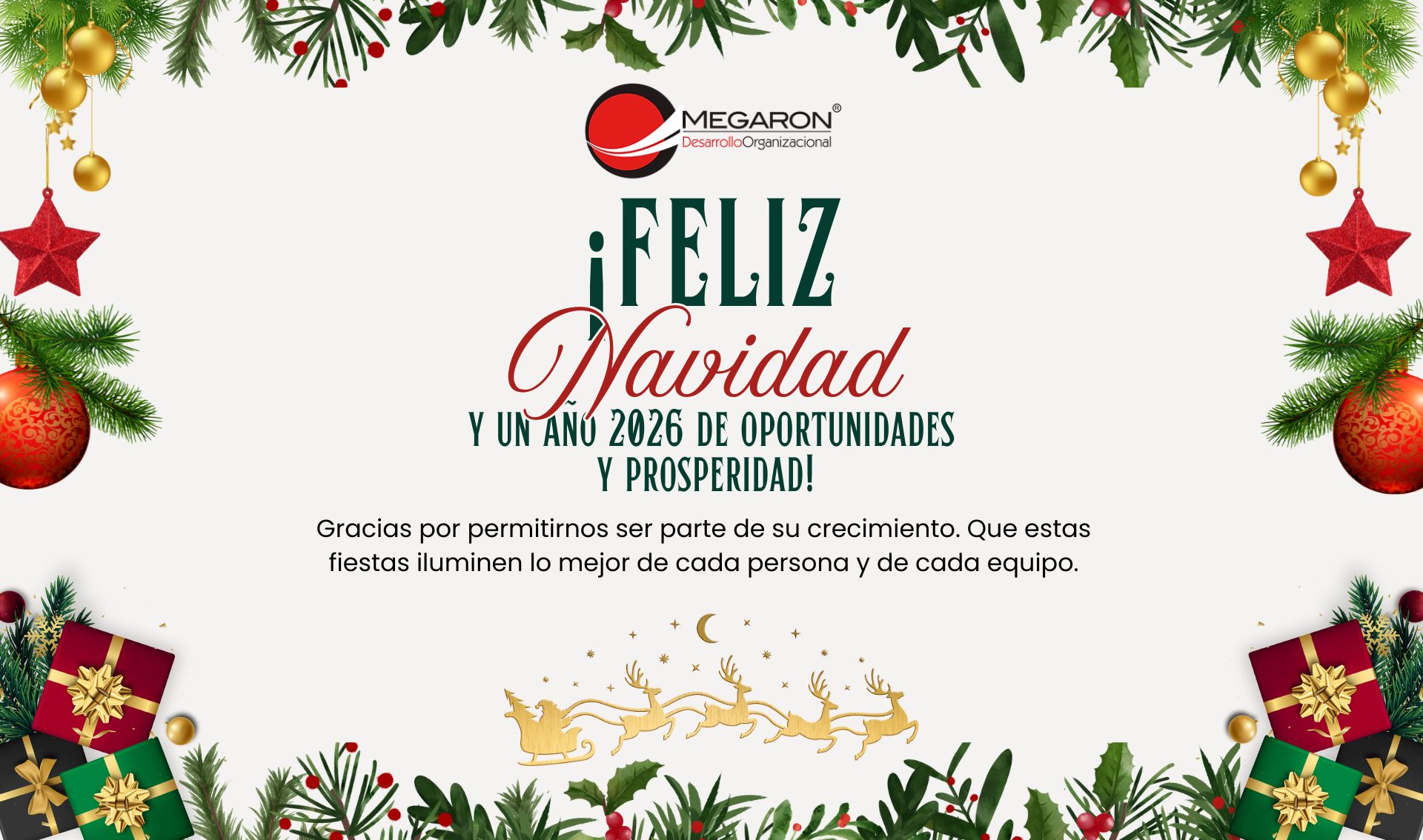 Tarjeta institucional Megaron